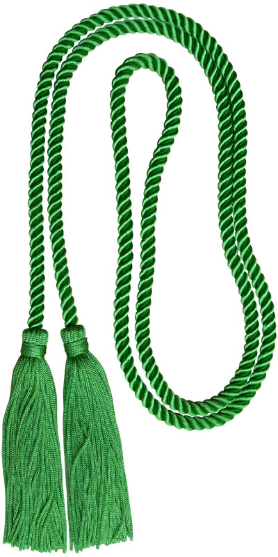 Honor Cord - KELLY GREEN COLOR